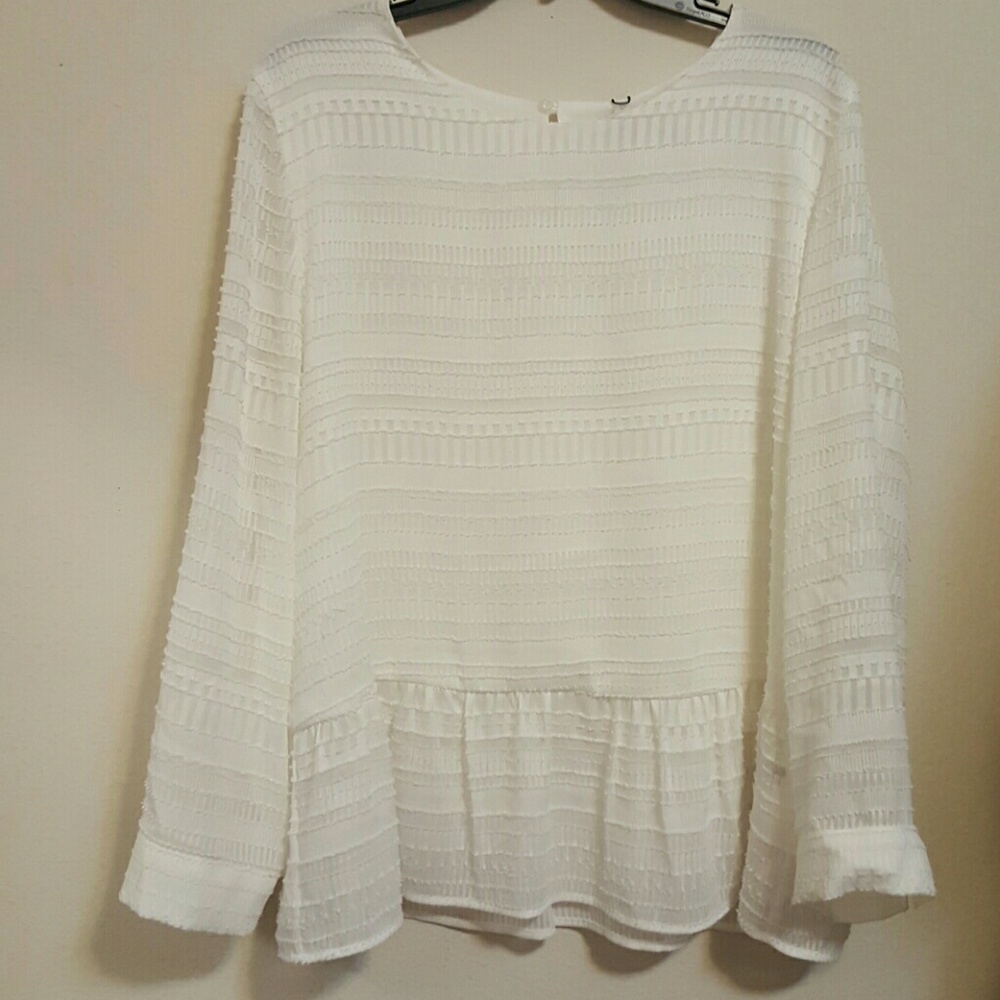 Calvin klein white blouse
